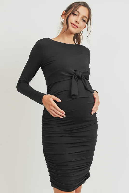 convertible sports bras for versatile useRayon Modal Front Tie Maternity/ Nursing Dress convertible sports bras for versatile useRayon Modal Front Tie Maternity/ Nursing Dress