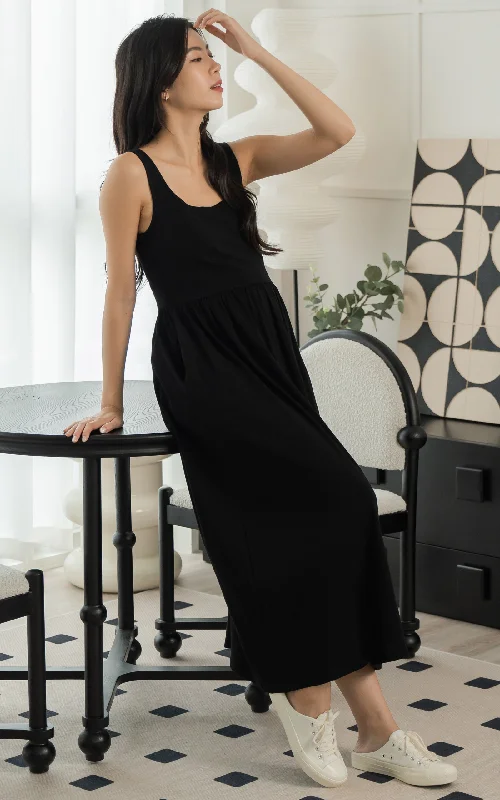 plus size bras with good supportRosalie Nursing Dress in Black