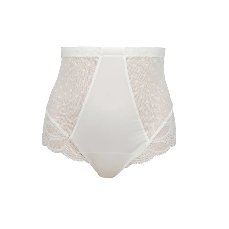 see through women lingerie styles for allureStricto Sensuel Retro High Briefs White