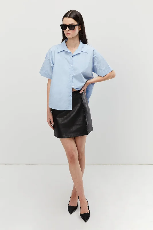 maternity women cardigan for expecting momsCROPPED SHORT SLEEVE BUTTON UP