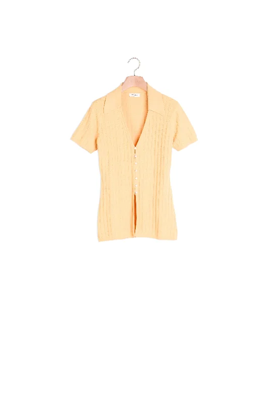 maternity women cardigan for expecting momsTop en maille à boutons perles