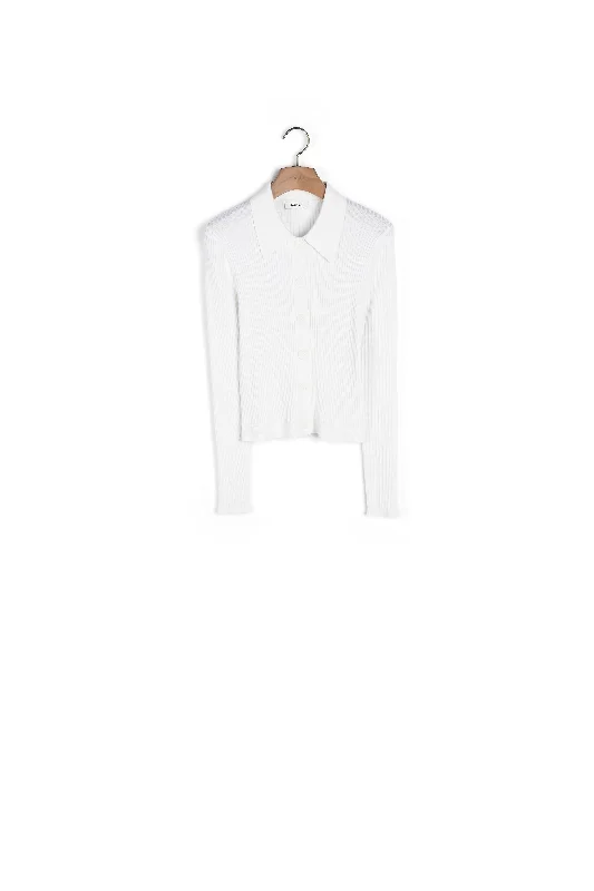 floral print women cardigan for a feminine touchCardigan court côtelé