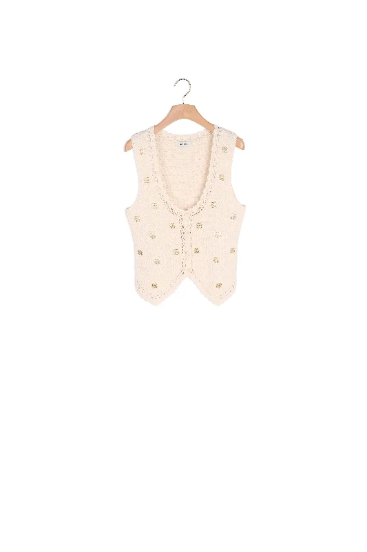 hooded women cardigan for added warmth and styleTop en crochet