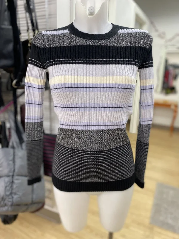 Club Monaco ribbed wool/blend sweater L