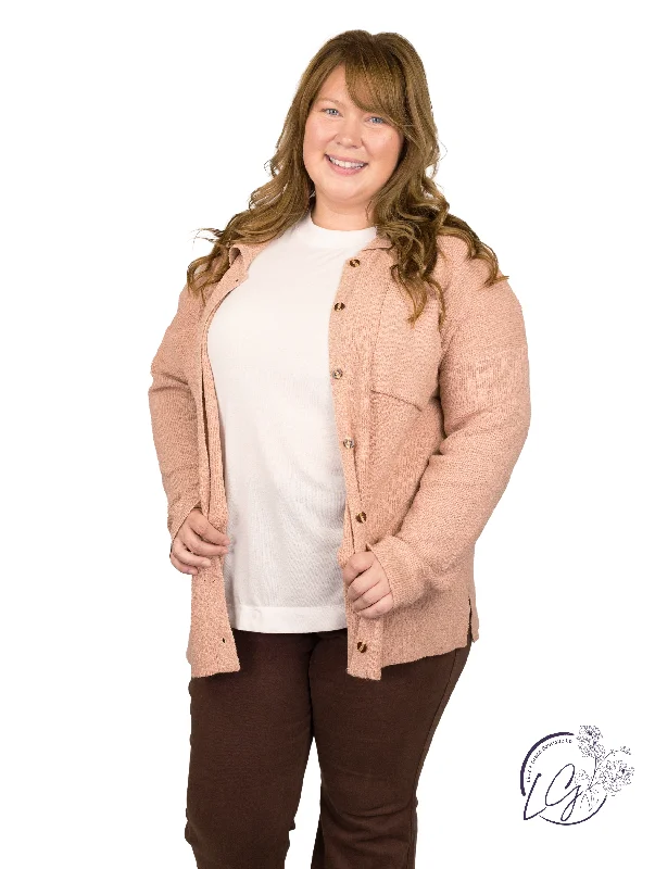 Wrap - Style Women Dress with Adjustable Fit for All Body TypesCurvy Buttoned Elegance Sweater Wrap - Style Women Dress with Adjustable Fit for All Body TypesCurvy Buttoned Elegance Sweater