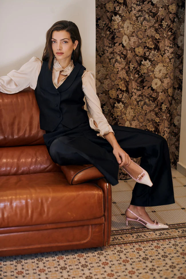 Plus Size Women Dress with a Flattering A - Line Cut for Comfort and StyleDea Kudibal Champagne Roberta Silk Blouse Plus Size Women Dress with a Flattering A - Line Cut for Comfort and StyleDea Kudibal Champagne Roberta Silk Blouse