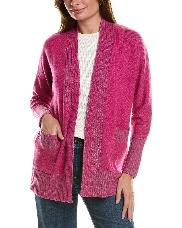 open front women cardigan for easy stylingForte Cashmere Plaited Wool & Cashmere-Blend Cardigan open front women cardigan for easy stylingForte Cashmere Plaited Wool & Cashmere-Blend Cardigan