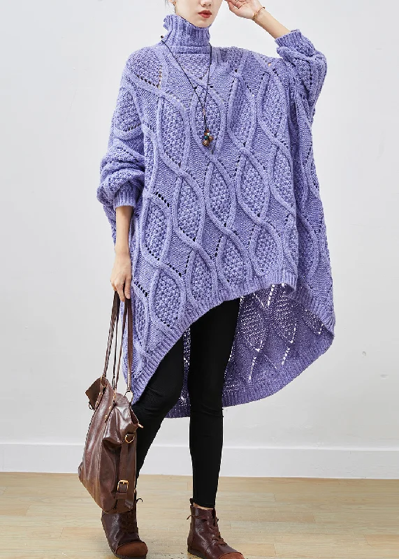 Mini Women Dress with a Short Hem for a Young and Trendy StyleMini Women Dress with a Short Hem for a Young and Trendy StyleFrench Purple Turtle Neck Low High Design Cable Long Knit Dress Winter Mini Women Dress with a Short Hem for a Young and Trendy StyleMini Women Dress with a Short Hem for a Young and Trendy StyleFrench Purple Turtle Neck Low High Design Cable Long Knit Dress Winter
