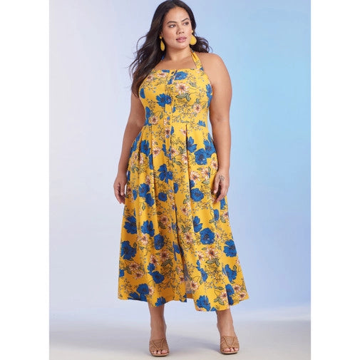 Off - the - Shoulder Women Dress for a Romantic and Feminine LookSimplicity Dresses S9743 Off - the - Shoulder Women Dress for a Romantic and Feminine LookSimplicity Dresses S9743