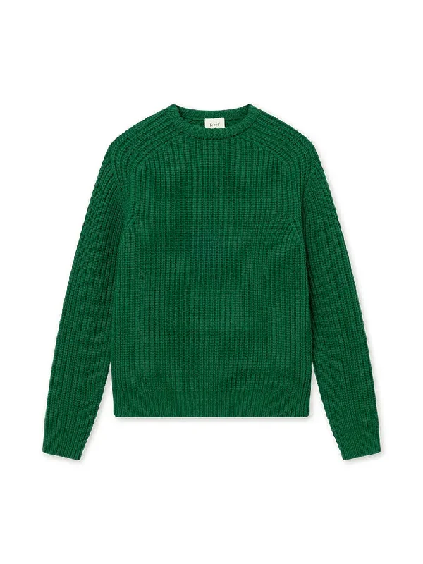 Trip Chunky Rib Knit- Green