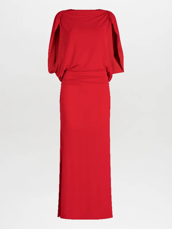 Ruffled Women Dress with Multiple Layers for a Playful and Girly Style Ruffled Women Dress with Multiple Layers for a Playful and Girly Style Harriet Dress Rouge