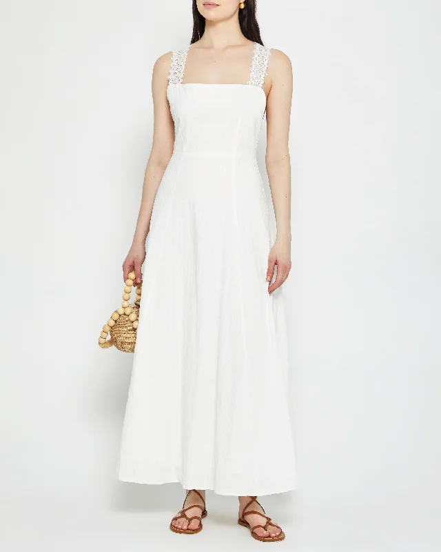 Midi dresses with tiered skirts for a bohemian festival lookGretta Dress