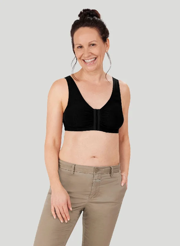 seamless t - shirt bras for everyday wearAmoena: Frances Mastectomy Bra Black