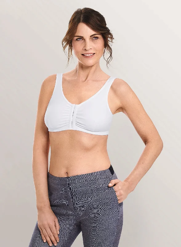 full cup padded bras for enhanced shapeAmoena: Frances Mastectomy Bra White