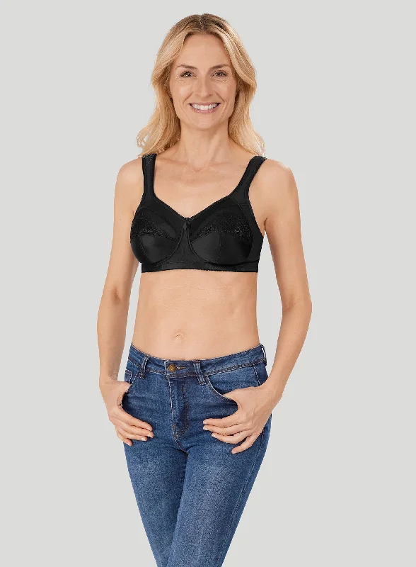sexy backless push up brasAmoena: Isadora Soft Cup Mastectomy Bra Black