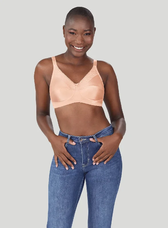bralette sports bras for light exerciseAmoena: Nancy Soft Cup Mastectomy Bra Blush