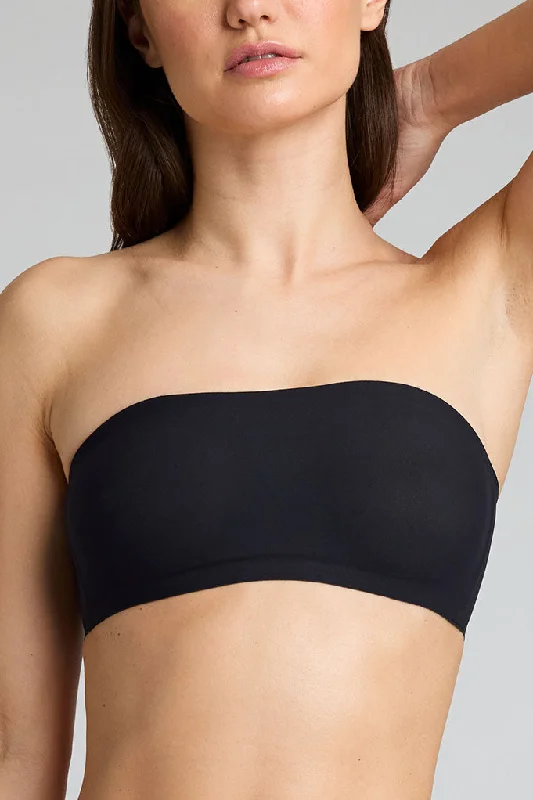 t - shirt bras for a smooth look under clothesBase Bandeau in Black