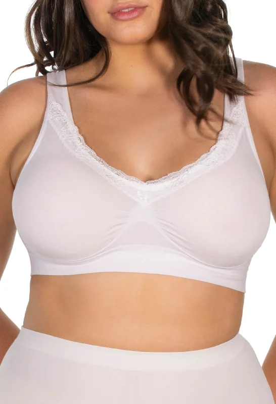 Cotton Rich Pull On Sleep Bra