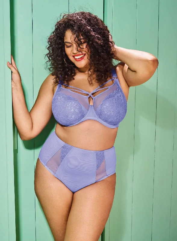 Elomi: Brianna Plunge Underwire Bra Jacaranda