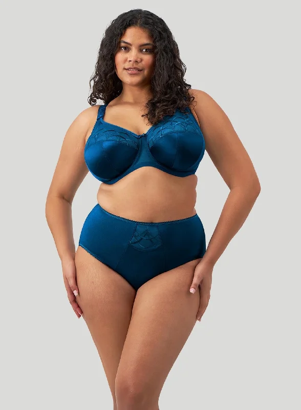 t - shirt bras for a smooth look under clothesElomi: Cate Underwired Full Cup Banded Bra Poseidon