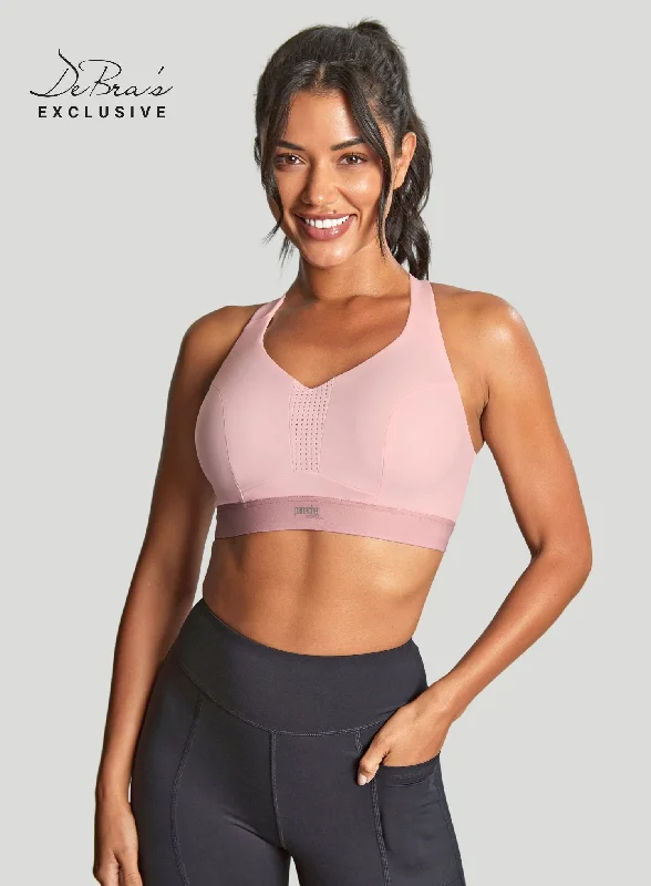 backless bras for revealing outfitsPanache Sport: Endurance Non Padded Wired Sports Bra Pink