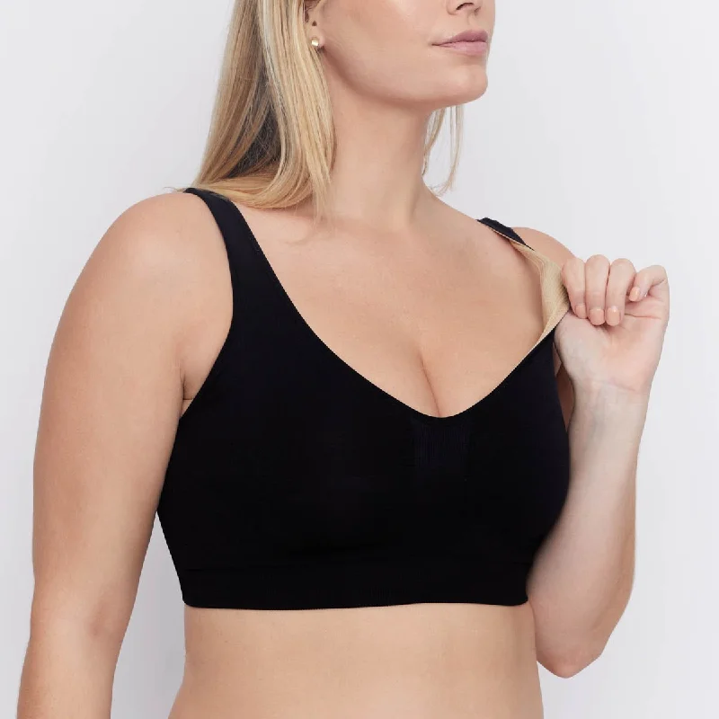 plus size bras with good supportEveryday Comfort Reversible  Bralette