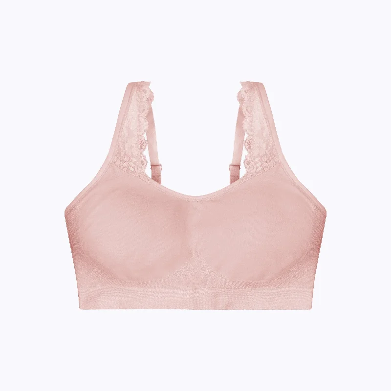 moisture wicking sports bras for sweaty workoutsThe Adjustable Comfort Bra (Lace Straps)