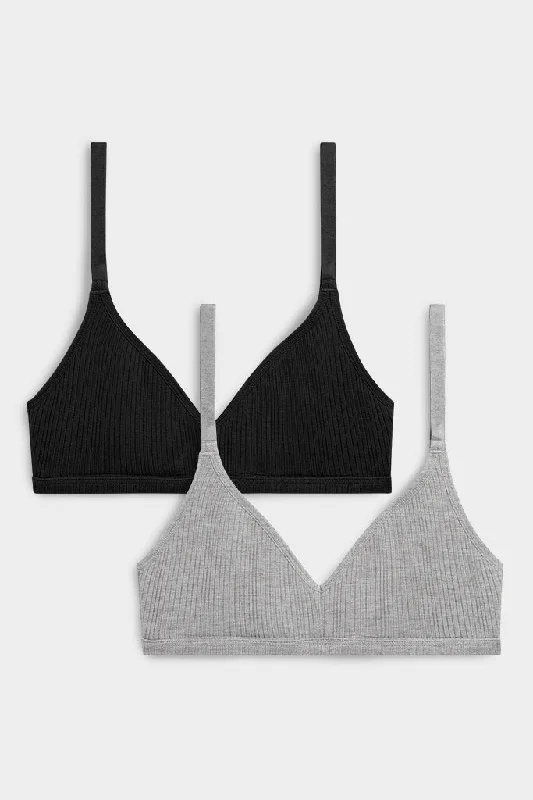 balconette lace bras for a feminine touchWhipped Non-Wire Bra Custom 2-Pack