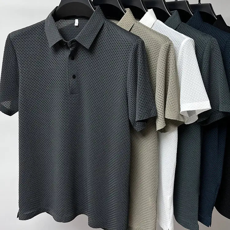 Plus - size shaper with extra - strong compression​AirElegance Polo Tee