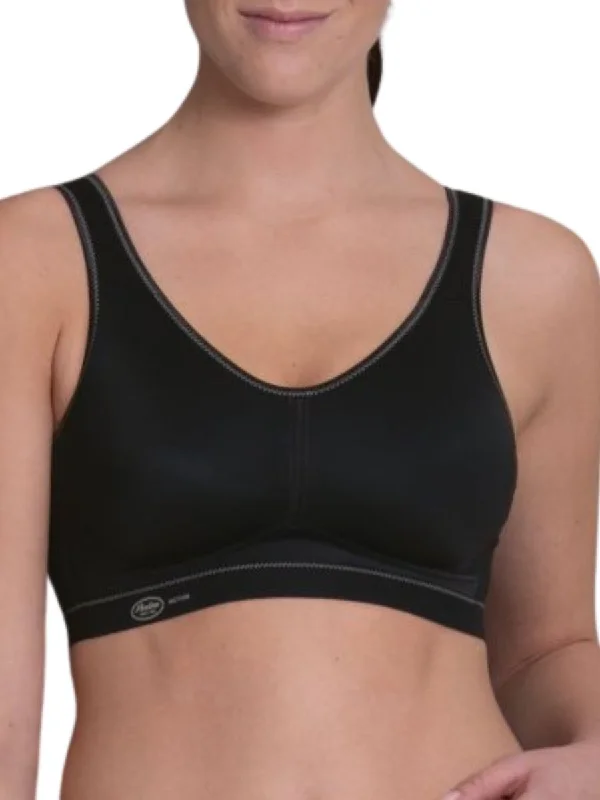 Light & Firm Sports Bra - Black