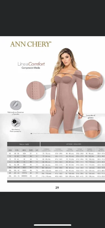 Shaper for a flat stomach and hourglass figure​Body post-quirurjico