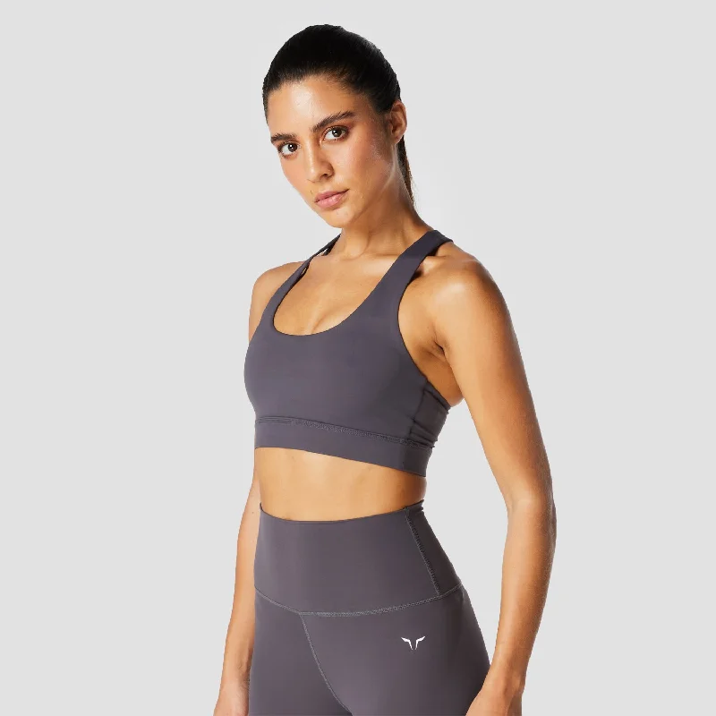 balconette lace bras for a feminine touchCore Agile Bra - Charcoal