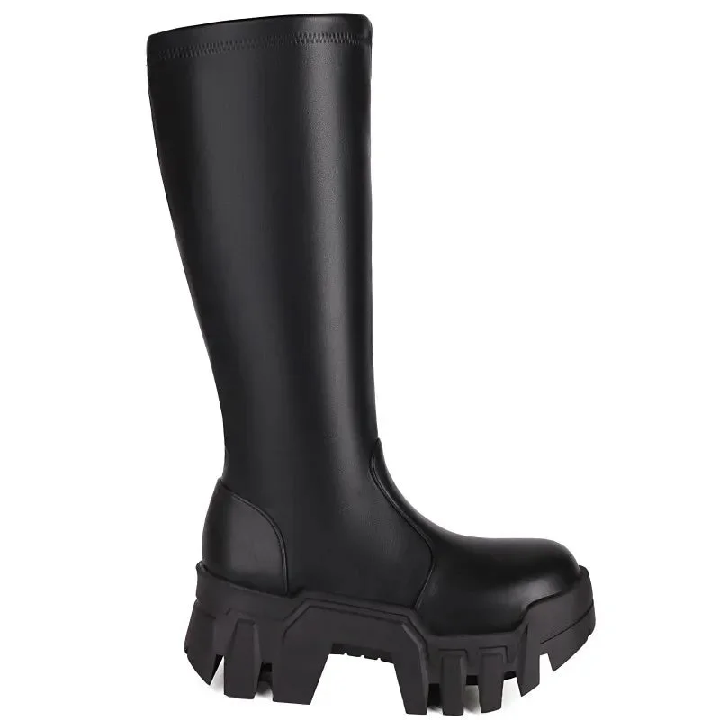 Shaper with built - in bra for added support​Height Increasing Boots