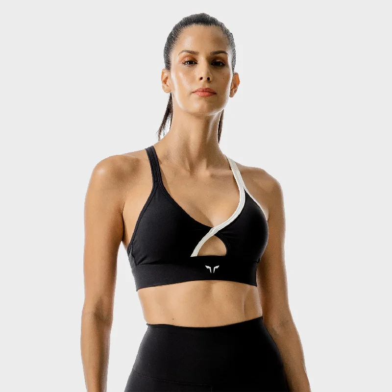 plus size bras with good supportLAB360° Wrap Bra - Black