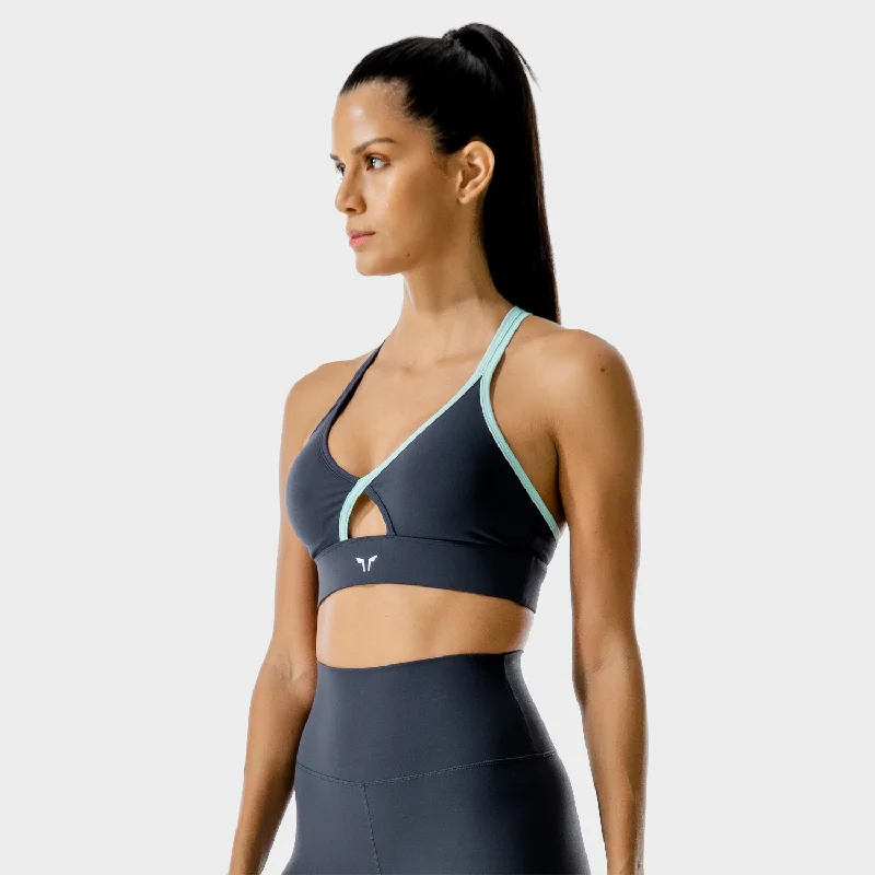 moisture wicking convertible brasLAB360° Wrap Bra - Blue Nights