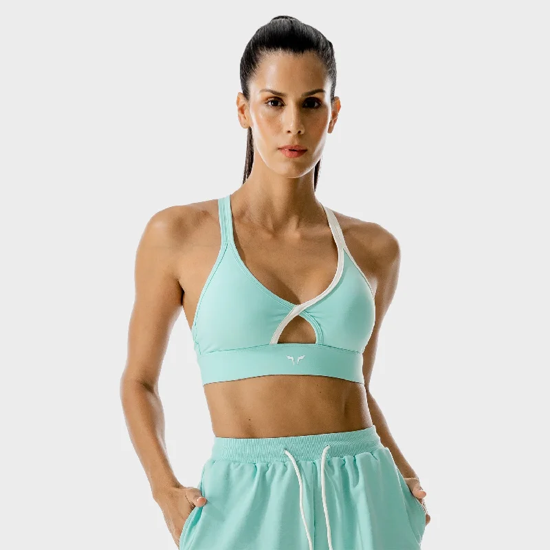 full cup padded bras for enhanced shapeLAB360° Wrap Bra - Pastel Turquoise