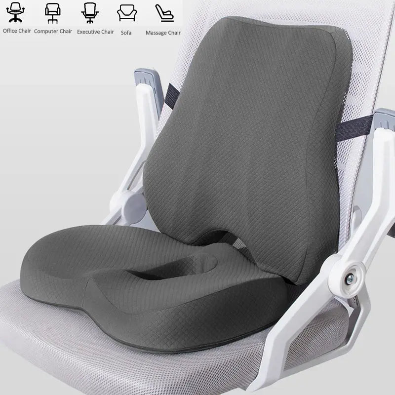 Shaper with a wireless design for more comfort​Memory Foam Seat Cushion