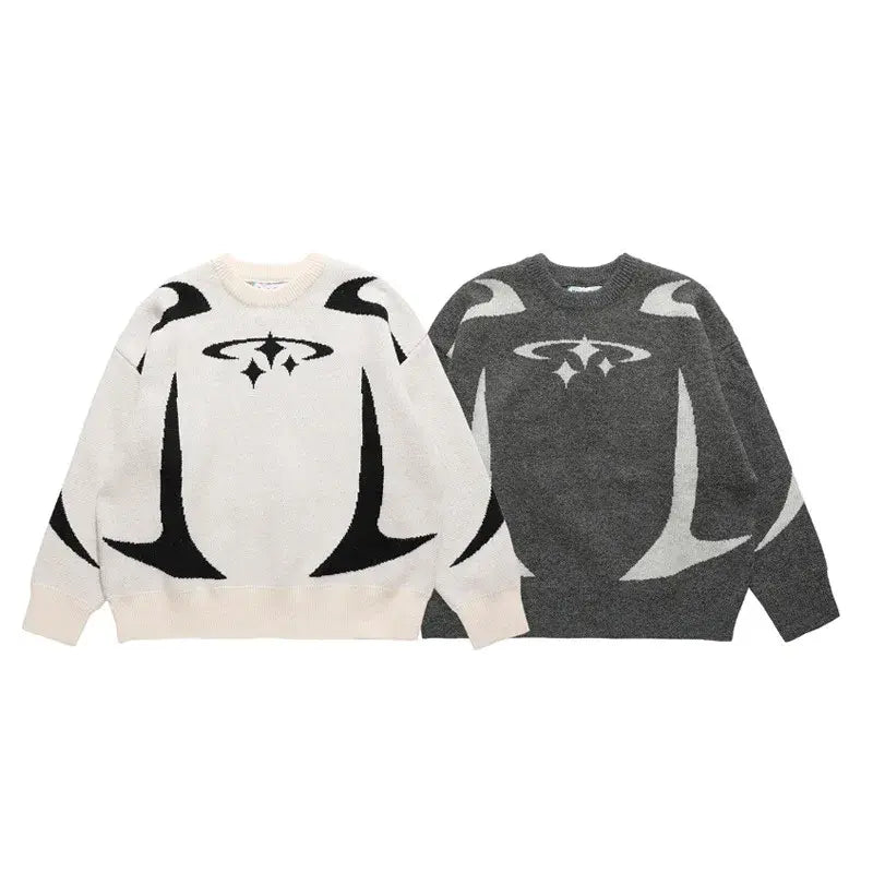 Shaper for a prom dress to create an elegant look​Men's Oversized Pullover Sweater