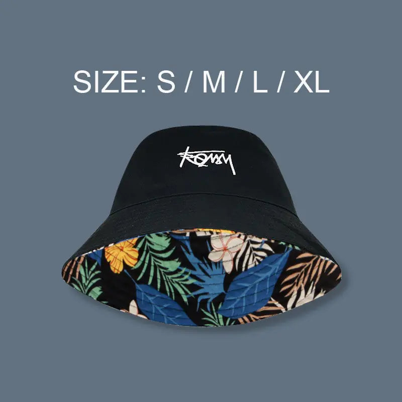 Shaper with a compression level adjustable by zones​Men's Reversible Hawaiian Bucket Hat