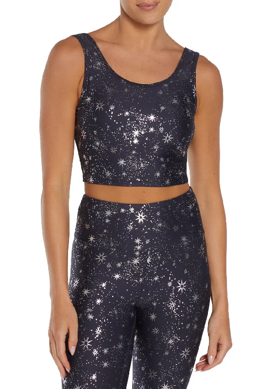 seamless sports bras for minimal chafingMarley Long Sports Bra - Graphite Foil Starry Night seamless sports bras for minimal chafingMarley Long Sports Bra - Graphite Foil Starry Night