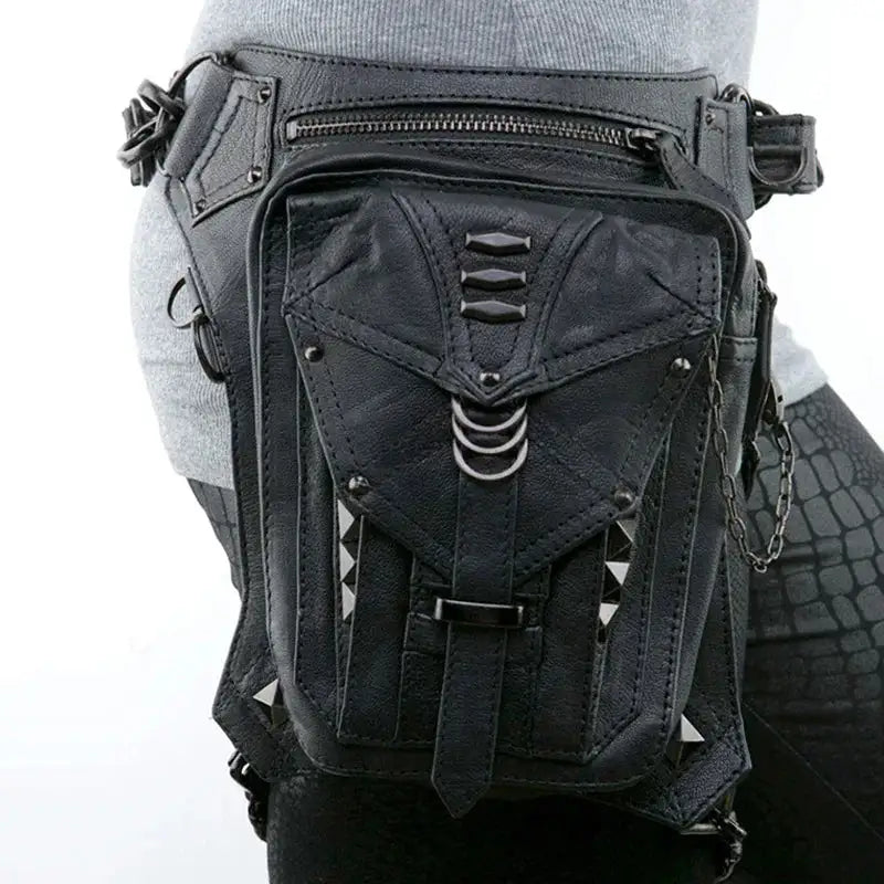 Open - bust shaper for versatile lingerie pairing​Motorcycle Hip Leg Bag