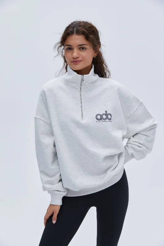 plunge push up bras for a bold lookPerformance Oversized Funnel Neck Zip Sweatshirt - Light Grey Melange plunge push up bras for a bold lookPerformance Oversized Funnel Neck Zip Sweatshirt - Light Grey Melange