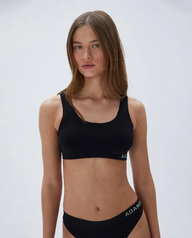 seamless wireless bras for everyday comfortSeamless Intimate Bra - Black