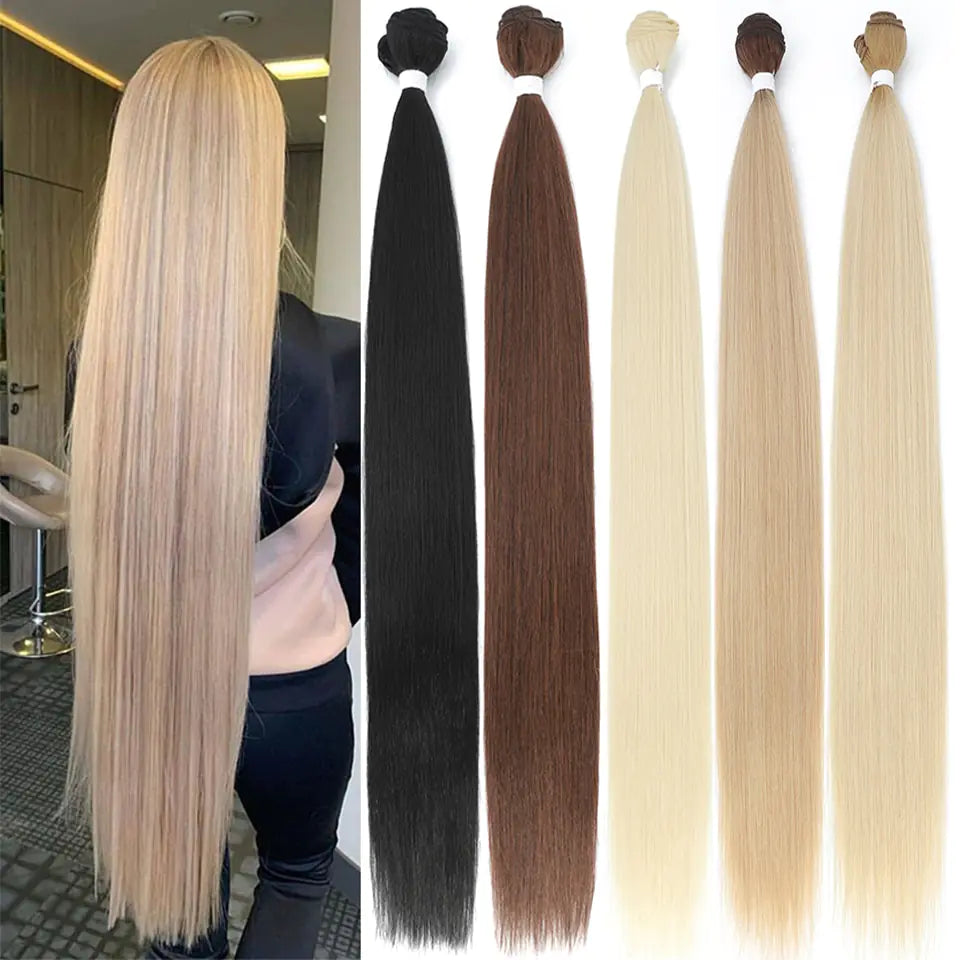 Shaper with a zip - front for quick adjustment​Straight Fake Fibers Hairs