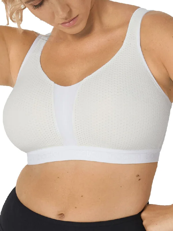 Triaction Energy Lite Sports Bra - White