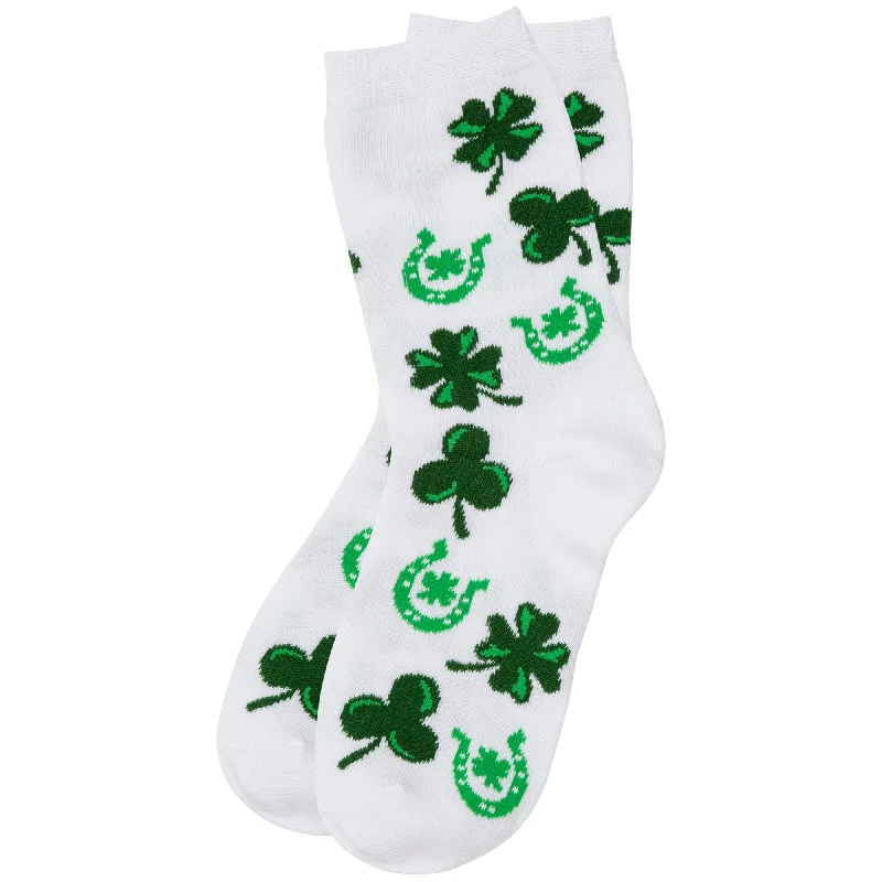 Anti - odor stockings for long - day freshnessLuck of the Irish Socks