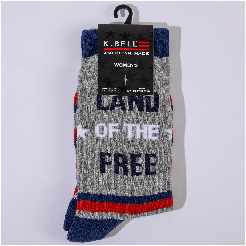 Compression stockings for improved blood circulationLand of the Free Women's Socks