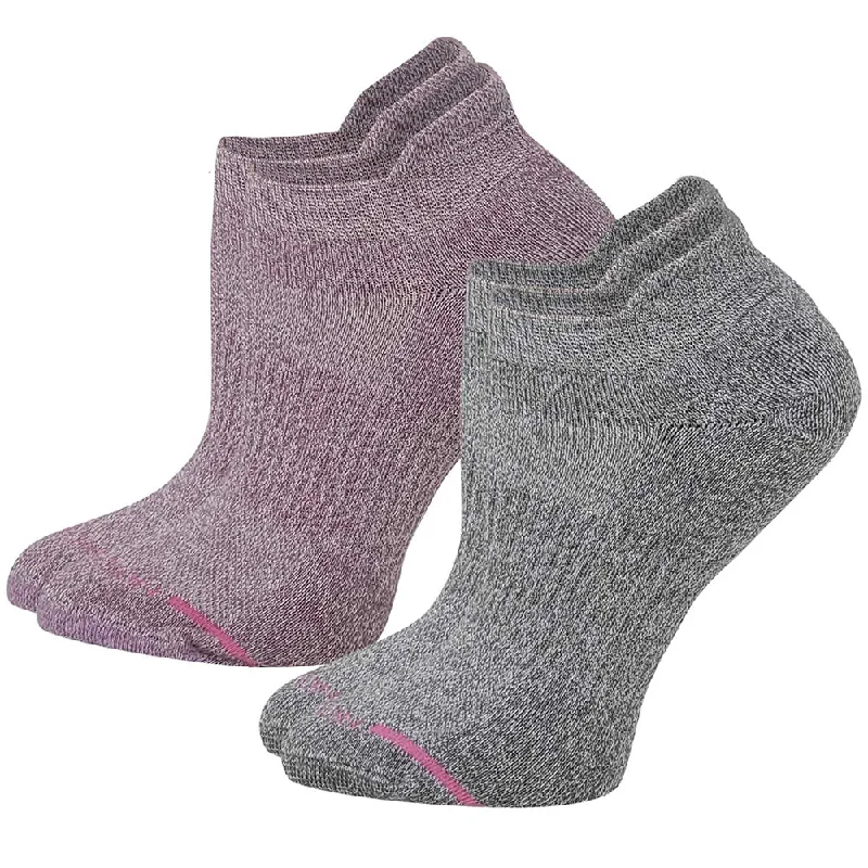 Cotton - blend stockings for breathabilityAnkle Compression Socks | Dr Motion Socks | Basic Marl (2 Pack)