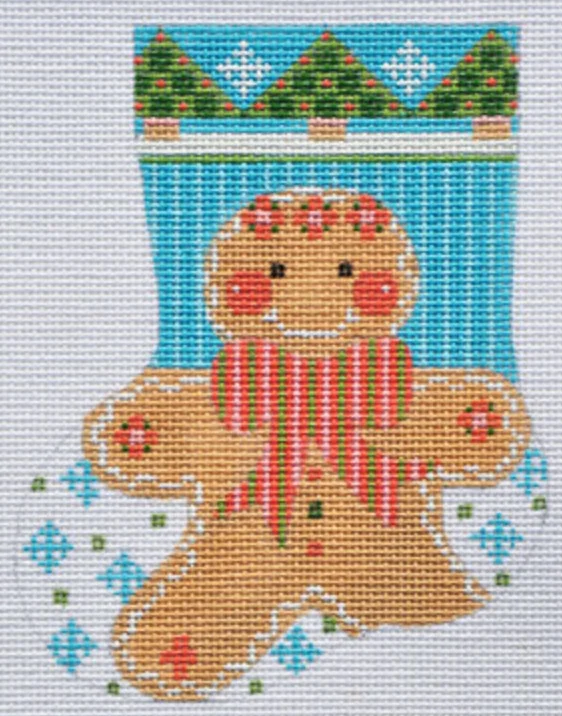 women tights for a Christmas party outfitCH-173 Gingerbread Girl Mini Stocking