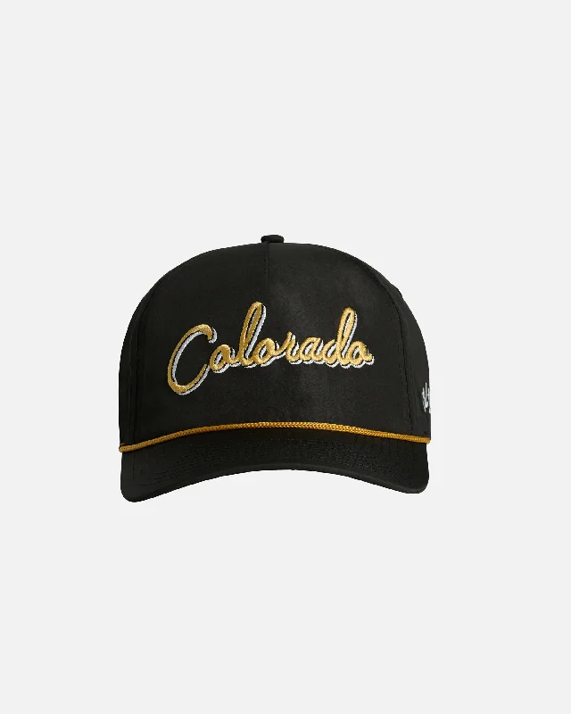Red stockings for a bold and passionate statementColorado Rope Hat